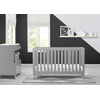 image:imageDelta Children Essex 4in1 Convertible Baby Crib Grey with Natural LegsGrey