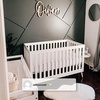 image:imageDelta Children Essex 4in1 Convertible Baby Crib Grey with Natural LegsGrey