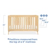 image:imageDelta Children Essex 4in1 Convertible Baby Crib Grey with Natural LegsNatural