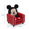 image:imageDelta Children Figural Upholstered Kids Chair Disney Mickey Mouse
