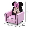 image:imageDelta Children Figural Upholstered Kids Chair Disney Minnie MousePinkWhiteBeigeBlack
