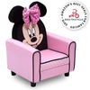image:imageDelta Children Figural Upholstered Kids Chair Disney Minnie MousePinkWhiteBeigeBlack
