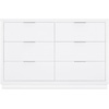 image:imageDelta Children Forever 6 Drawer Dresser Fully Assembled  Classic Collection Light SageBianca White