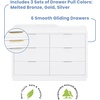image:imageDelta Children Forever 6 Drawer Dresser Fully Assembled  Classic Collection Light SageBianca White