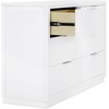 image:imageDelta Children Forever 6 Drawer Dresser Fully Assembled  Classic Collection Light SageBianca White