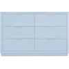 image:imageDelta Children Forever 6 Drawer Dresser Fully Assembled  Classic Collection Light SageCloud Blue