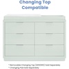 image:imageDelta Children Forever 6 Drawer Dresser Fully Assembled  Classic Collection Light SageLight Sage