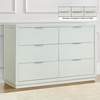 image:imageDelta Children Forever 6 Drawer Dresser Fully Assembled  Classic Collection Light SageLight Sage