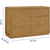 image:imageDelta Children Forever 6 Drawer Dresser Fully Assembled  Naturals Collection AcornAcorn