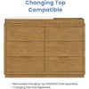 image:imageDelta Children Forever 6 Drawer Dresser Fully Assembled  Naturals Collection AcornAcorn