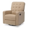 image:imageDelta Children Gavin Recliner Glider Swivel Chair Featuring LiveSmart Fabric by Culp  StainResistant Repels Moisture Kid amp PetFriendly Fabric SisalSisal