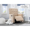 image:imageDelta Children Gavin Recliner Glider Swivel Chair Featuring LiveSmart Fabric by Culp  StainResistant Repels Moisture Kid amp PetFriendly Fabric SisalSisal