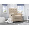 image:imageDelta Children Gavin Recliner Glider Swivel Chair Featuring LiveSmart Fabric by Culp  StainResistant Repels Moisture Kid amp PetFriendly Fabric SisalSisal