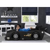 image:imageDelta Children Grand Prix Race Car ToddlertoTwin Bed BlueBlack