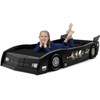 image:imageDelta Children Grand Prix Race Car ToddlertoTwin Bed BlueBlack