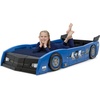 image:imageDelta Children Grand Prix Race Car ToddlertoTwin Bed BlueBlue