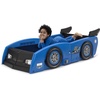 image:imageDelta Children Grand Prix Race Car ToddlertoTwin Bed BlueBlue