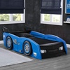 image:imageDelta Children Grand Prix Race Car ToddlertoTwin Bed BlueBlue