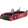 image:imageDelta Children Grand Prix Race Car ToddlertoTwin Bed BlueRed