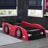 image:imageDelta Children Grand Prix Race Car ToddlertoTwin Bed BlueRed