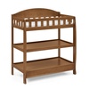 image:imageDelta Children Infant Changing Table with Pad WhiteChestnut