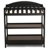 image:imageDelta Children Infant Changing Table with Pad WhiteEbony Black