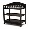 image:imageDelta Children Infant Changing Table with Pad WhiteEbony Black