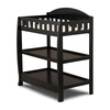 image:imageDelta Children Infant Changing Table with Pad WhiteEbony Black