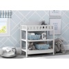 image:imageDelta Children Infant Changing Table with Pad WhiteWhite