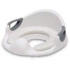 image:imageDelta Children Kid Size Toddler Potty Training Seat for Boys amp Girls  Includes Soft Seat Handles amp Builtin Splash Guard  Easy to Clean WhiteGrey