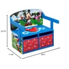 image:imageDelta Children Kids Convertible Activity Bench  Greenguard Gold Certified Disney Minnie MouseDisney Mickey Mouse