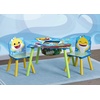 image:imageDelta Children Kids Table and Chair Set With Storage 2 Chairs Included  Ideal for Arts amp Crafts Snack Time Homeschooling Homework amp More Nick Jr PAW PatrolBaby Shark