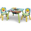 image:imageDelta Children Kids Table and Chair Set With Storage 2 Chairs Included  Ideal for Arts amp Crafts Snack Time Homeschooling Homework amp More Nick Jr PAW PatrolBaby Shark