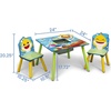 image:imageDelta Children Kids Table and Chair Set With Storage 2 Chairs Included  Ideal for Arts amp Crafts Snack Time Homeschooling Homework amp More Nick Jr PAW PatrolBaby Shark