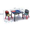 image:imageDelta Children Kids Table and Chair Set With Storage 2 Chairs Included  Ideal for Arts amp Crafts Snack Time Homework amp More DisneyPixar Cars 3 Piece SetCars