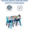 image:imageDelta Children Kids Table and Chair Set With Storage 2 Chairs Included  Ideal for Arts amp Crafts Snack Time Homework amp More DisneyPixar Cars 3 Piece SetToy Story 4