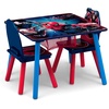 image:imageDelta Children Kids Table and Chair Set With Storage 2 Chairs Included  Ideal for Arts amp Crafts Snack Time Homework amp More DisneyPixar Cars 3 Piece SetSpiderMan