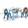 image:imageDelta Children Kids Table and Chair Set With Storage 2 Chairs Included  Ideal for Arts amp Crafts Snack Time Homework amp More DisneyPixar Cars 3 Piece SetToy Story 4