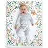 image:imageDelta Children Milestone Baby Blanket  Monthly Blanket for Pictures  Photo Blanket for Newborns FloralFloral