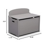 image:imageDelta Children MySize 9 Bin Plastic Toy Organizer  Greenguard Gold Certified GreyGrey