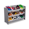 image:imageDelta Children MySize 9 Bin Plastic Toy Organizer  Greenguard Gold Certified GreyGrey