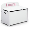 image:imageDelta Children MySize Deluxe Toy Box Deep BlueBianca White