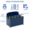 image:imageDelta Children MySize Deluxe Toy Box Deep BlueDeep Blue