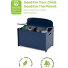 image:imageDelta Children MySize Deluxe Toy Box Deep BlueDeep Blue