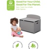 image:imageDelta Children MySize Deluxe Toy Box Deep BlueGrey