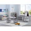 image:imageDelta Children MySize Deluxe Toy Box Deep BlueGrey