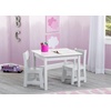 image:imageDelta Children MySize Kids Wood Table and Chair Set 2 Chairs Included Deep BlueBianca White