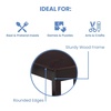 image:imageDelta Children MySize Kids Wood Table and Chair Set 2 Chairs Included Deep BlueDark Chocolate