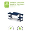 image:imageDelta Children MySize Kids Wood Table and Chair Set 2 Chairs Included Deep BlueDeep Blue