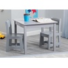 image:imageDelta Children MySize Kids Wood Table and Chair Set 2 Chairs Included Deep BlueGrey